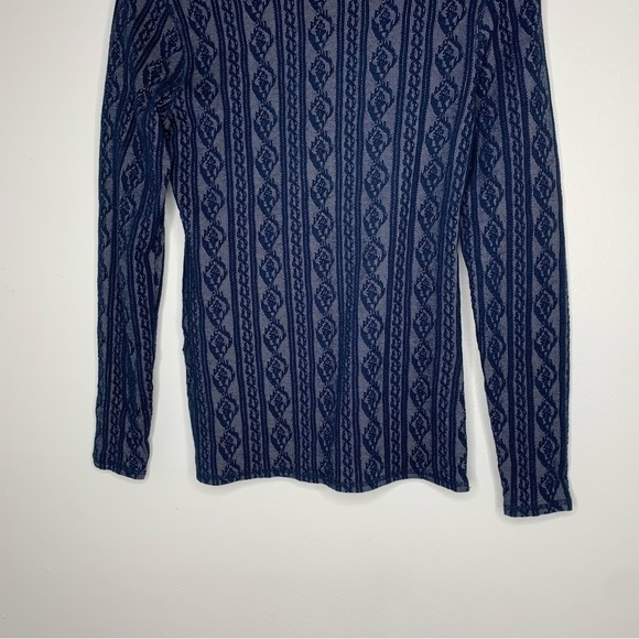 Free People Movement blissed out blue ribbed long sleeve top - Picture 8 of 12